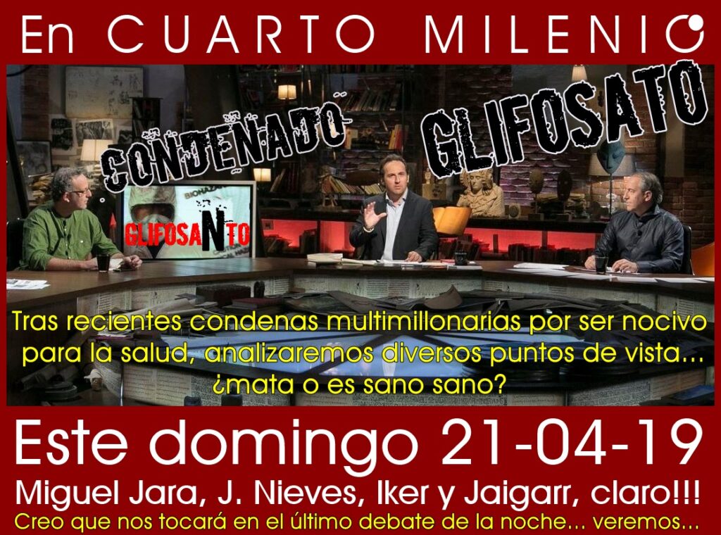 CONDENADO GLIFOSATO